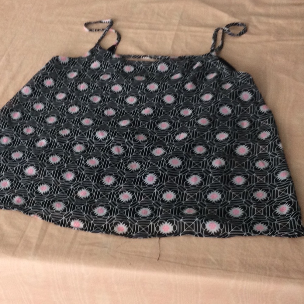 Woman’s San Souci Camisole size XS lined 100% Polyester Floral Print #514
